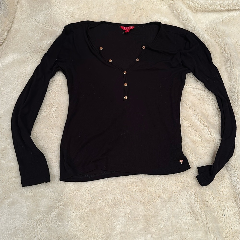 Guess Women’s Vintage Button Down Shirt (M)